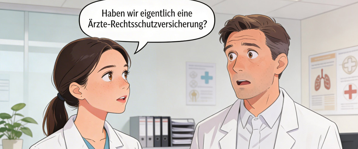 Ärztin am Computer