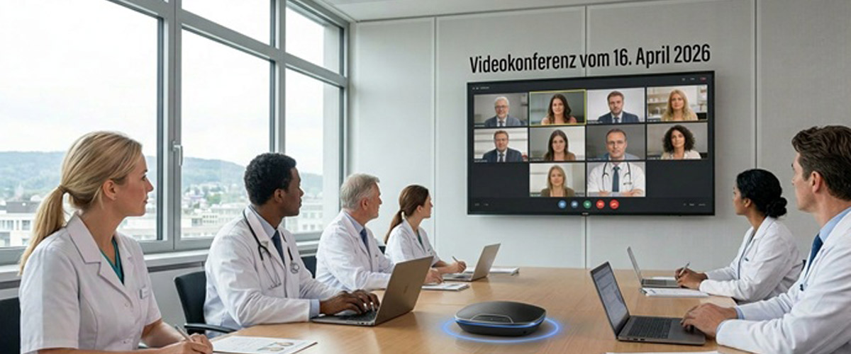 Ärztin am Computer